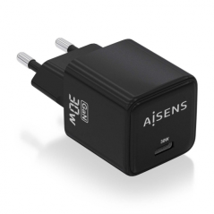 ✅ Aisens Gan USB-C Chargeur 30W - Haute efficacité énergétique - Design élégant et moderne - Technologie AI en stock