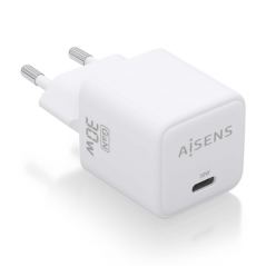 ✅ Aisens Gan USB-C Chargeur 30W : Efficacité énergétique et sécurité - Technologie AI - Plusieurs protocole en stock