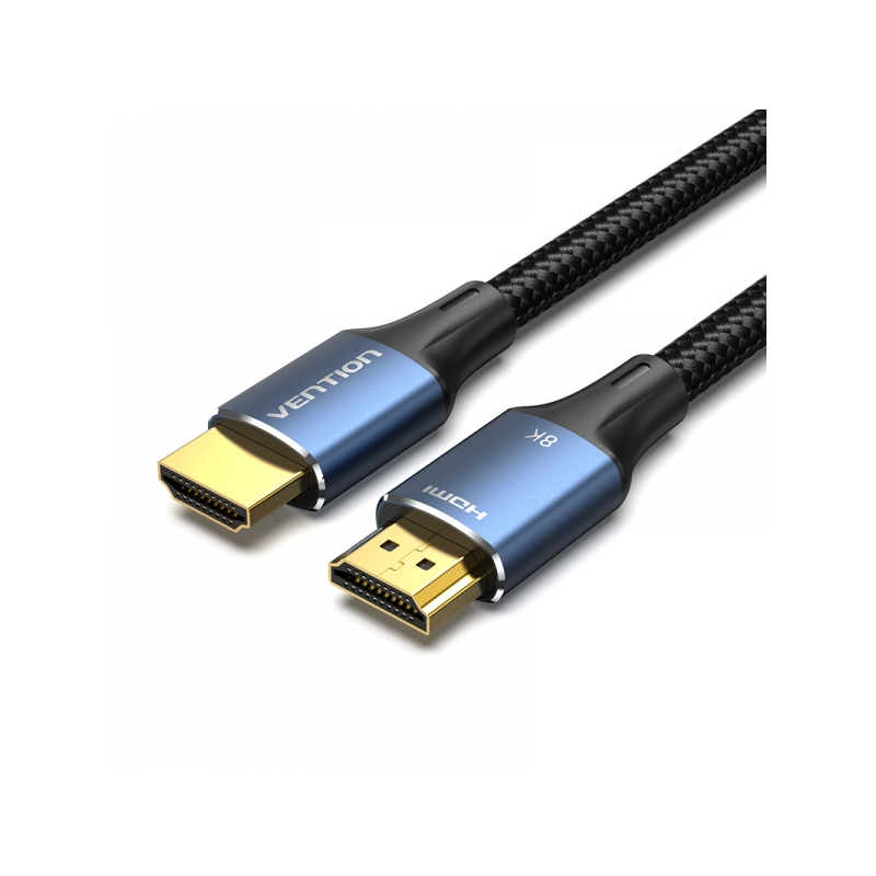 Câble HDMI mâle vers HDMI mâle 2.1 8K Vention - 1 m - Bleu
