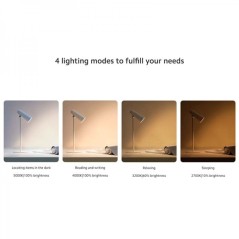 ✅ Xiaomi Lampe rechargeable flexible Xiaomi Lampe de table multifonction 100lm - 3 modes : Bureau, avec pince et en stock