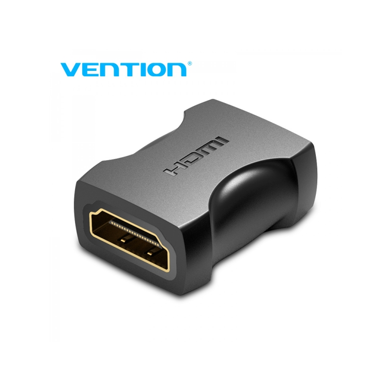 Adaptateur HDMI Femelle vers HDMI Femelle 4K 2.0 Convention - Noir