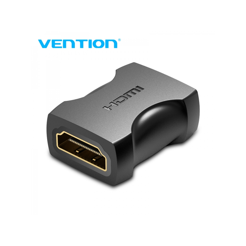 Adaptateur HDMI Femelle vers HDMI Femelle 4K 2.0 Convention - Noir