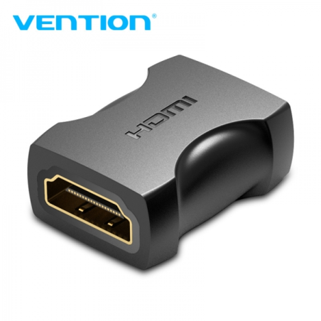 Adaptateur HDMI Femelle vers HDMI Femelle 4K 2.0 Convention - Noir, ha
