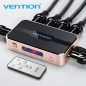 Vention Duplicateur HDMI Femelle vers HDMI Mâle 5x - Couleur Or