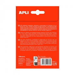 Apli Lot de 108 cadres magnétiques adhésifs – Facile à appliquer – Longue durée – Haute fixation – Idéal pour les photos et les