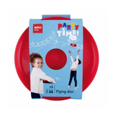 Apli Disco Volador Party Time - Parfait pour l'extérieur - Favorise l'exercice et la socialisation