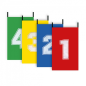 Apli Pack de 4 Sacs - Party Time Sack Race Game - Comprend un sac de rangement - Idéal pour l'extérieur - Favorise l'exercice