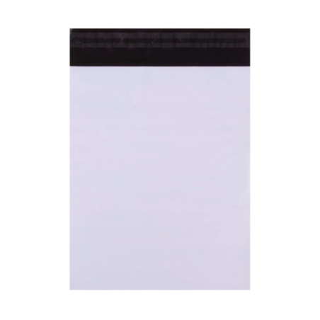 Apli Pack de 50 Sacs Opaques en Polypropylène avec Fermeture Adhésive - Haute Résistance - Souple - Opaque pour l'Intimité