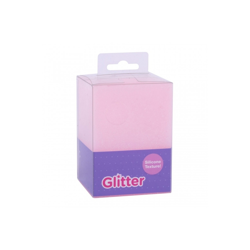 Apli Pot à Crayons en Silicone Collection Glitter - Doux au Toucher - Résistant et Flexible - Facile à Nettoyer - Polyvalent