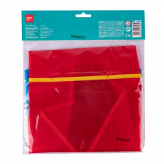 Apli Tablier/Manteau pour Peinture - Taille S - Poche à Outils - Fermeture Velcro au Dos - Idéal pour les Enfants de Moins de 3