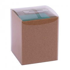 Pot à crayons Apli Fluor Collection - Finition Kraft - Toucher Doux - Design élégant et polyvalent - Couleur Bleu Fluorescent