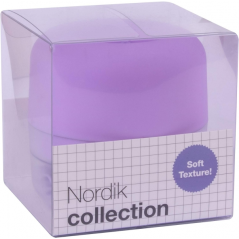 Distributeur de clips Apli Nordik Collection - Base translucide - Couvercle magnétique doux au toucher - Comprend 50 clips