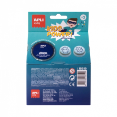Ensemble de tampons Apli Stop Virus - Ergonomique - Encre bleue non toxique - Favorise l'hygiène des enfants
