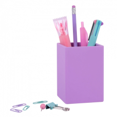 Pot à Crayons Gobelet en Silicone Apli - Collection Nordik - Toucher Doux - Résistant et Flexible - Facile à Nettoyer