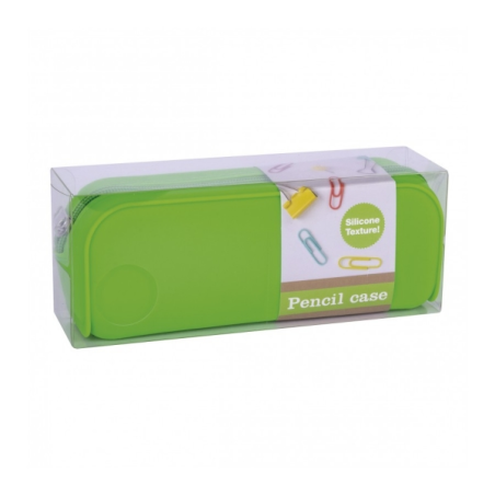 Coque en silicone Apli Fluor Collection - Soft Touch - Fermeture éclair - Souple et malléable - Résistante à l'eau - Facile à