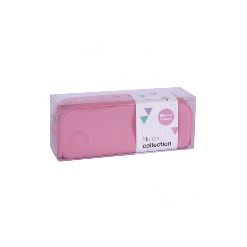 Coque en silicone Apli Nordik Collection - Soft Touch - Fermeture éclair - Souple et malléable - Résistante à l'eau - Facile à