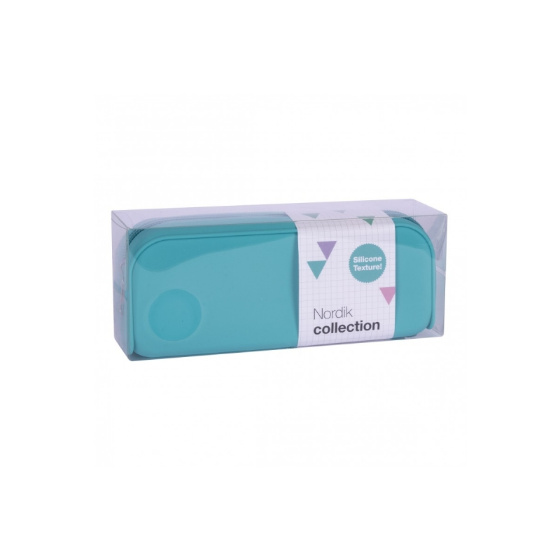 Coque en silicone Apli Nordik Collection - Soft Touch - Fermeture éclair - Souple et malléable - Résistante à l'eau - Facile à