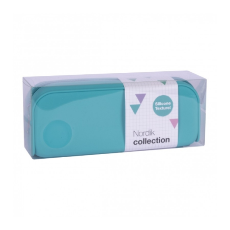 Coque en silicone Apli Nordik Collection - Soft Touch - Fermeture éclair - Souple et malléable - Résistante à l'eau - Facile à