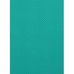 Apli Tissus adhésifs A4 - 4 feuilles avec imprimé à pois - Adhésif permanent - Idéal pour le scrapbooking et les travaux