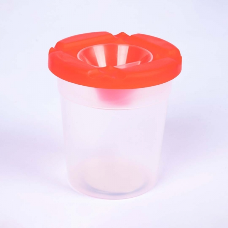Pot de peinture en plastique Apli – Bouchon anti-basculement – Favorise la créativité – Pouvoir la concentration