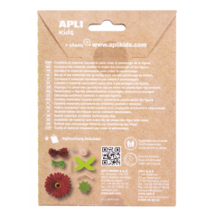 Kit d'artisanat Apli Mini Red Fairy - Comprend du matériel et des instructions - Avantages : réduit le stress, augmente