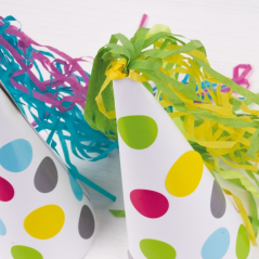 Apli Bandes de Papier de Soie - Idéales pour l'Artisanat - Piñatas - Chapeaux - Costumes - Couleur Jaune