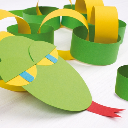 Bandes de papier Apli - 30 bandes par couleur - Parfaites pour les décorations, guirlandes et travaux manuels - Couleurs