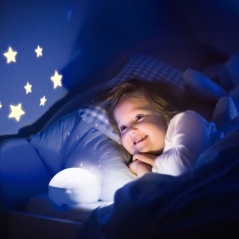 Apli 3D Étoiles Luminescentes - Brillent dans le Noir - Adhésif Permanent - Décoration Polyvalente