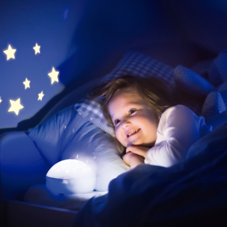 Apli 3D Étoiles Luminescentes - Brillent dans le Noir - Adhésif Permanent - Décoration Polyvalente