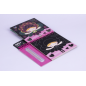Apli Fairy Scratch Sheet Pad - Comprend 8 feuilles et un bâton à gratter - Favorise la créativité et l'estime de soi - Idéal