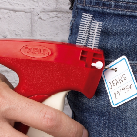 Apli Boîte de 5 000 Navets Standard pour Etiqueteuses Textiles - Haute Qualité - Fixation Rapide et Sûre - Compatible avec