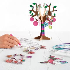 Kit Apli pour créer des bracelets et des perles avec du plastique magique - Rapide et simple - Haute qualité - Développe la