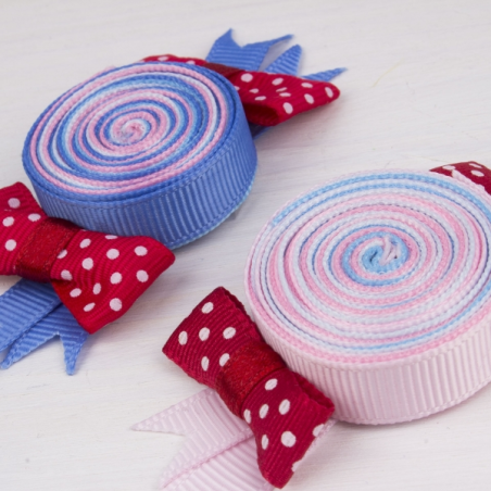 Apli Pack de 4 Rubans en Tissu - Idéal pour Travaux Manuels - Scrapbooking - Emballage Cadeau - Décorations et Accessoires