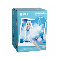 Apli Fofucha Fairy Craft Kit – Comprend du matériel complet – Motifs et instructions visuelles – Idéal pour les experts Fofucha
