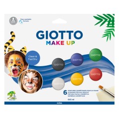 ✅ Giotto Make Up Classic Pack de 6 maquillages pour le visage - Se lave à l'eau - Testé dermatologiquement - C en stock