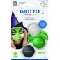 Giotto Make Up Witch Pack avec 3 maquillages pour le visage sur le thème des sorcières - Se lave à l'eau - Testé