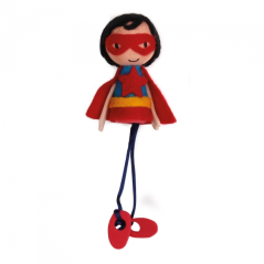 Apli Mini Superhero Craft Kit - Réduire le stress - Augmenter l'estime de soi - Améliorer la mémoire - Développer la