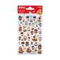 Apli Sachet de Stickers Pirates - Finition Epoxy - Adhésif Permanent - Idéal pour le Scrapbooking et la Décoration - Favorise