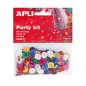 Confettis à paillettes Apli – Idéal pour les fêtes et les travaux manuels – Couleurs assorties