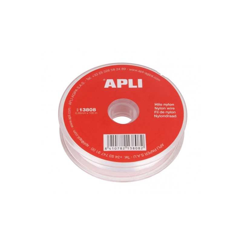 Apli Bobine de Corde en Nylon - Haute Qualité - Résistante et Durable - Idéale pour le Bricolage, le Jardinage et l'Artisanat