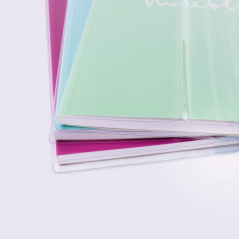 Apli Pack de 3 Housses PVC Transparentes - Rabat Auto-ajustable - Ecologique