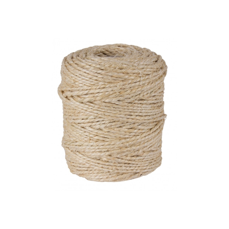 Bobine de corde en sisal Apli - Haute résistance - Poids léger - Idéal pour le jardinage, le bricolage et l'artisanat