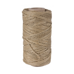 Apli Bobine de Corde de Chanvre - Haute Résistance - Douce au Toucher - Idéale pour la Décoration et l'Artisanat - Sécurité