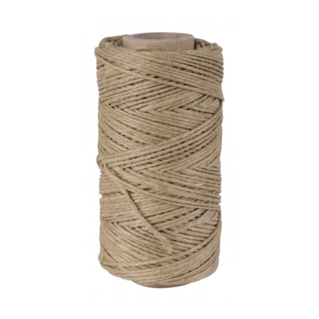 Apli Bobine de Corde de Chanvre - Haute Résistance - Douce au Toucher - Idéale pour la Décoration et l'Artisanat - Sécurité