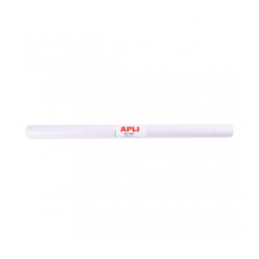 Apli Rouleau Polypropylène Transparent - Adhésif Repositionnable - Système Easy Peel - Grille de Précision - Haute Résistance