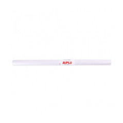 Apli Rouleau Polypropylène Transparent - Adhésif Repositionnable - Système Easy Peel - Grille de Précision - Haute Résistance