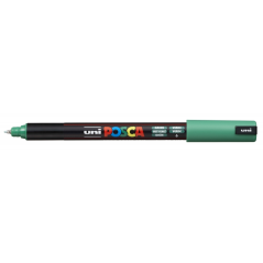 LOT de 6 Posca PC-1MR Marqueur peinture - Pointe rouleau en fibre 0,7 mm - Trait extra fin - Encre pigmentée à base d'eau