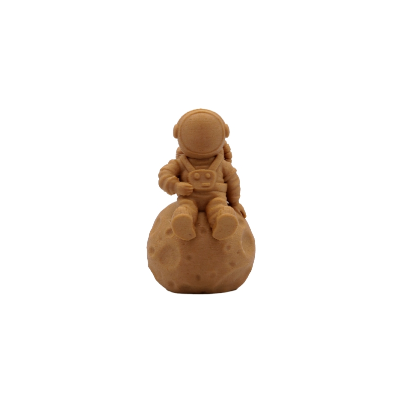 Filament 3D PLA BOIS - Diamètre 1,75 mm - Bobine 0,5 kg - Couleur Bois Naturel