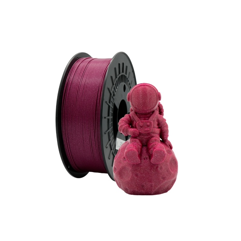 Filament 3D PLA GLITTER - Diamètre 1,75 mm - Bobine de 1 kg - Couleur Violet Filament 3D PLA GLITTER - Diamètre 1,75 mm - Bobine de 1 kg - Couleur Violet