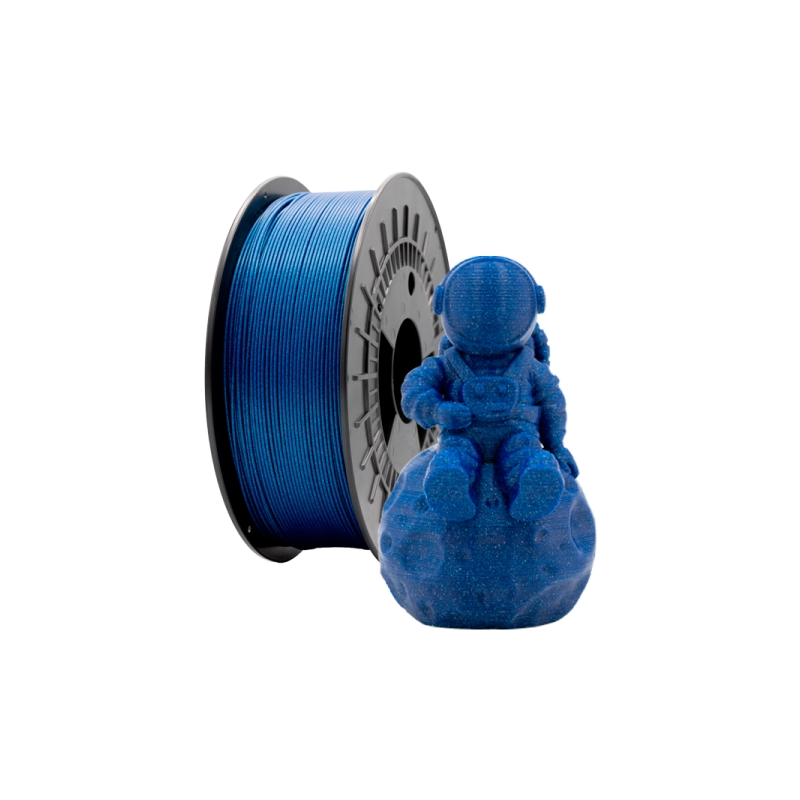 Filament 3D PLA GLITTER - Diamètre 1,75 mm - Bobine 1kg - Couleur Bleu